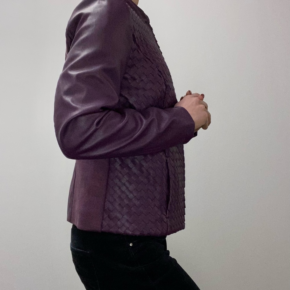 Colleen Lopez faux leather jacket View 5